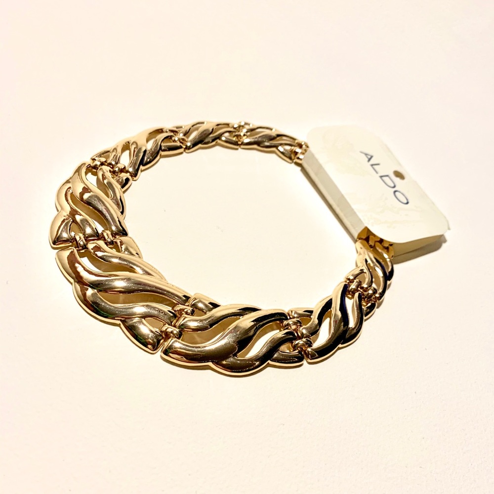 Womens ALDO Gold Necklace